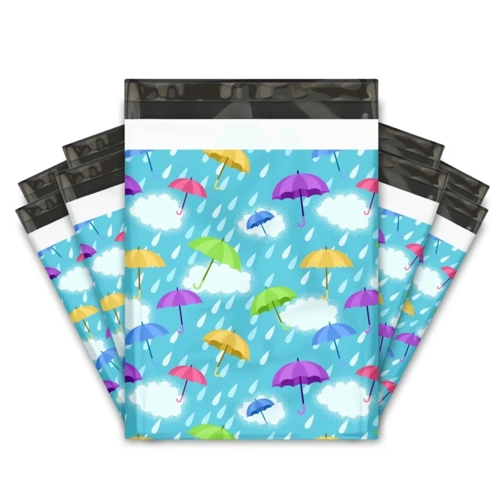 20 (10” x 13”) Umbrellas Poly Mailers Poly Bags Shipping Bags